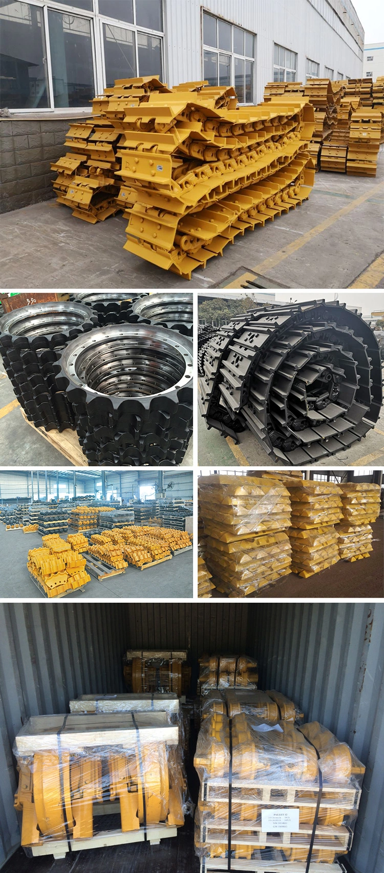 Track Chain D155 for Bulldozer with Track Shoe Assy